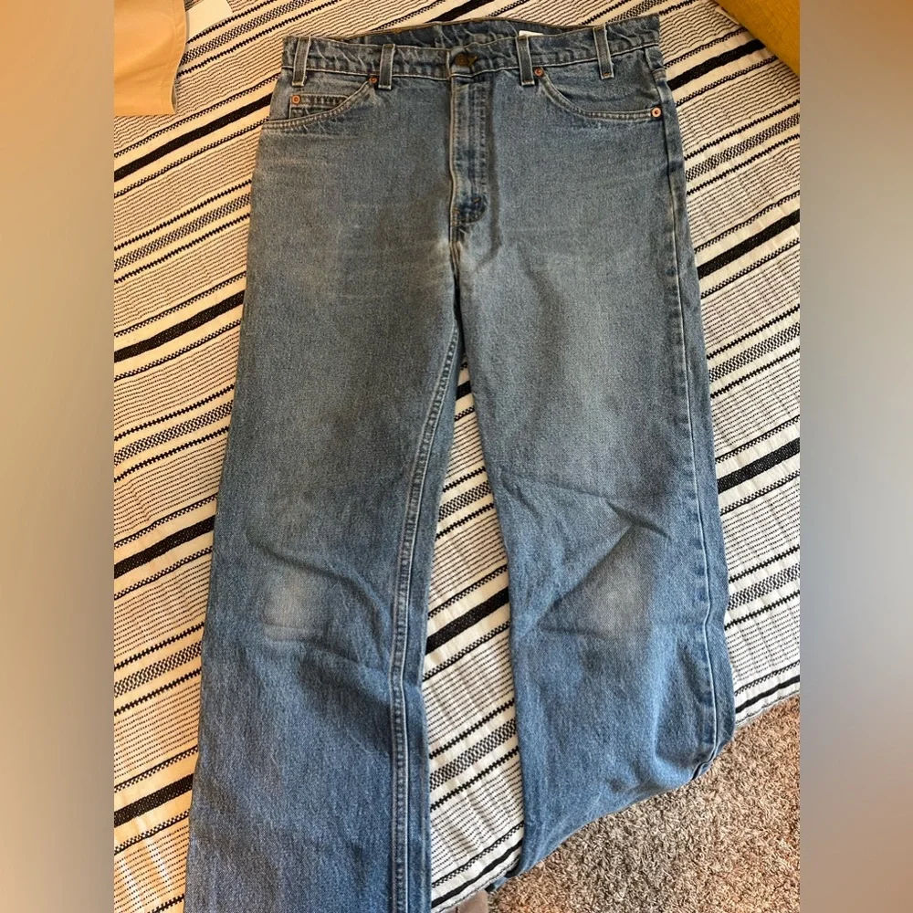 Levi's Light Blue Straight Leg Jeans for Men - Picture 2 of 9